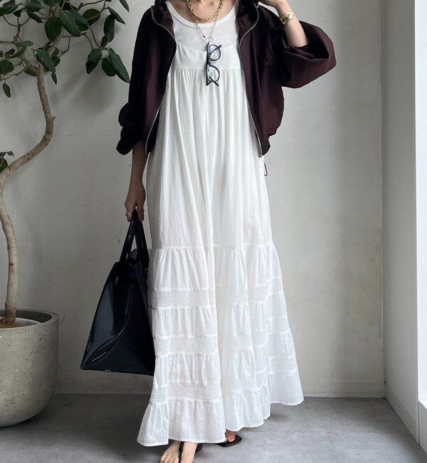  「【新色追加】綿ローンドロストブルゾン」|ブルゾン・スタジャン|