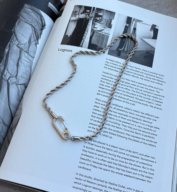  「フックパーツネックレス」|ネックレス|