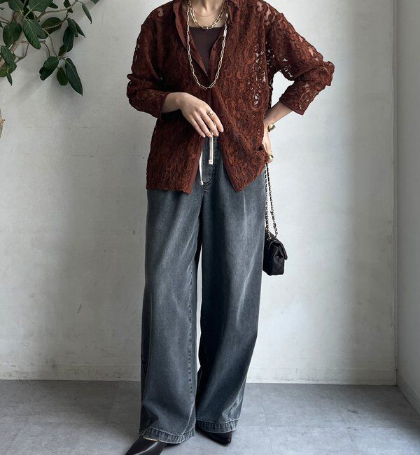  「フロッキーレースシャツ」|シャツ・ブラウス|