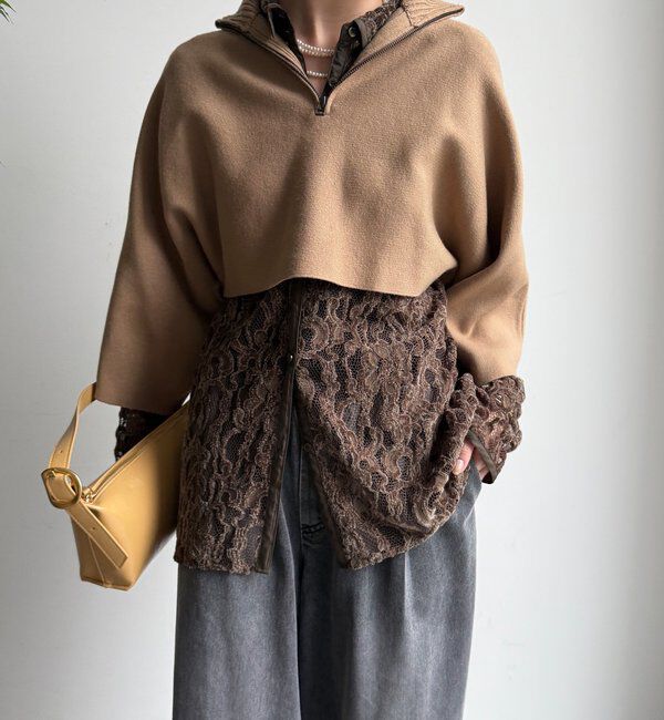  「フロッキーレースシャツ」|シャツ・ブラウス|