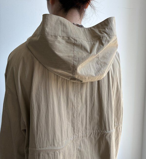  「フィブリルタッチフーディージップロングコート」|その他|