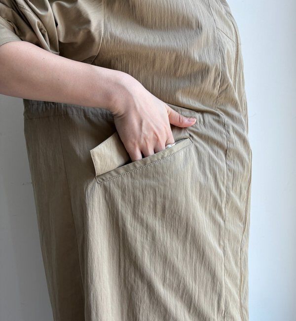  「フィブリルタッチフーディージップロングコート」|その他|