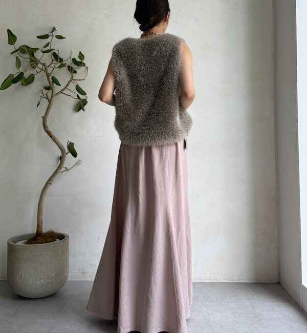  「【セットアップ対応】ピグメントライクフレアスカート」|スカート|