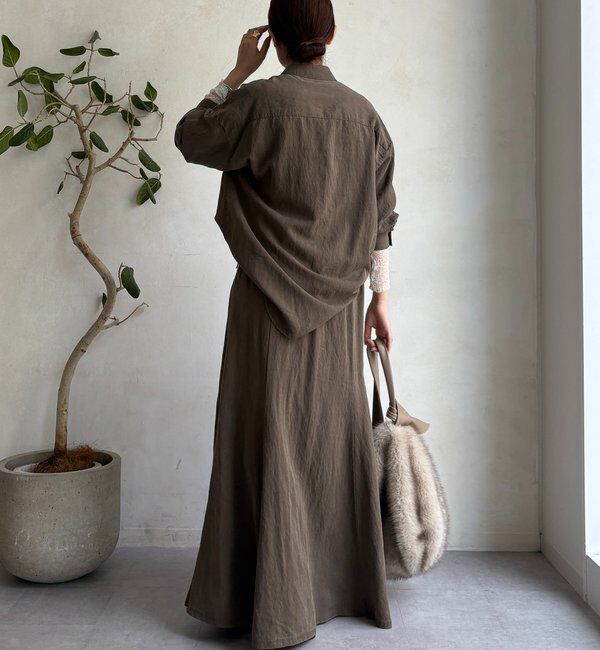  「【セットアップ対応】ピグメントライクフレアスカート」|スカート|