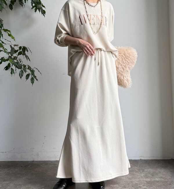  「セットアップドロストスカート」|スカート|