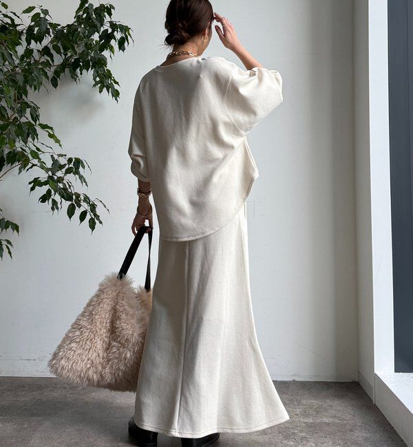  「セットアップドロストスカート」|スカート|