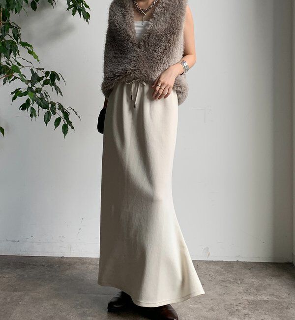  「セットアップドロストスカート」|スカート|