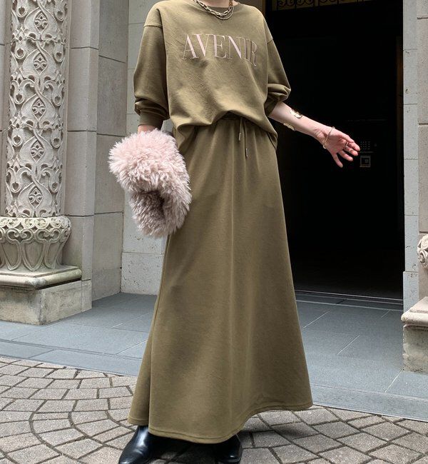  「セットアップドロストスカート」|スカート|