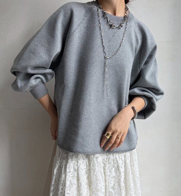  「ラメニットプルオーバー」|ニット・セーター|