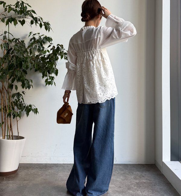  「フロッキーレースビスチェ」|シャツ・ブラウス|