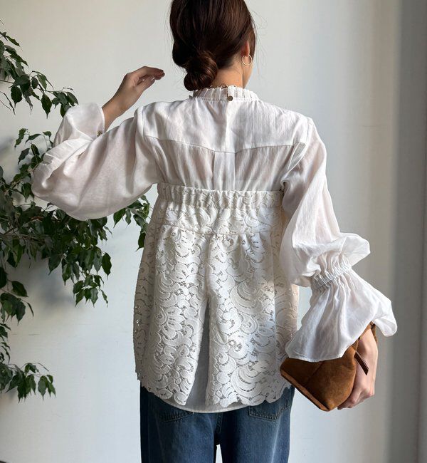  「フロッキーレースビスチェ」|シャツ・ブラウス|