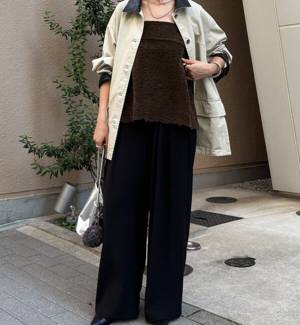  「フロッキーレースビスチェ」|シャツ・ブラウス|