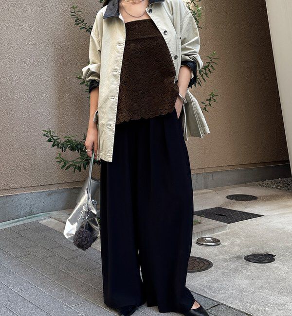  「フロッキーレースビスチェ」|シャツ・ブラウス|