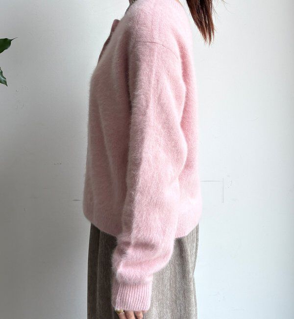  「ファーカシミヤカーディガン」|カーディガン|