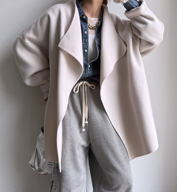  「ハンドメイドミドル丈コート」|その他|