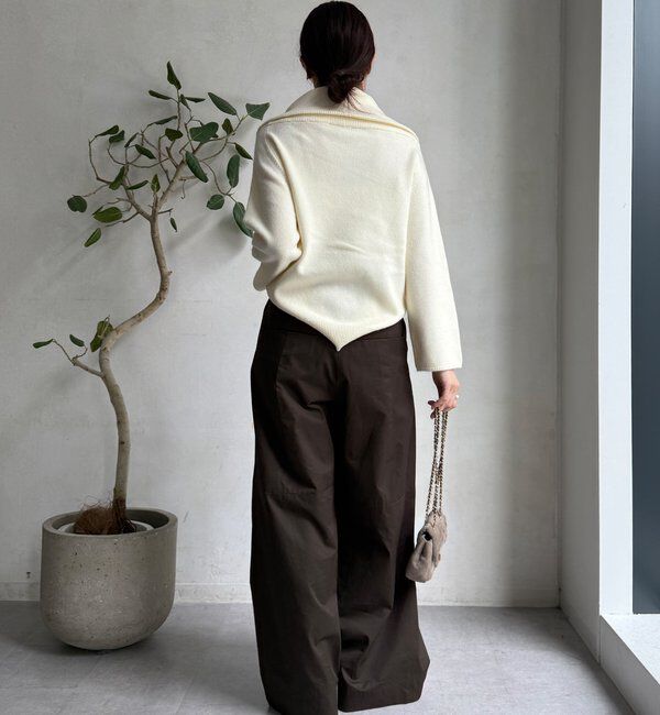  「オフタートルプルオーバー」|ニット・セーター|