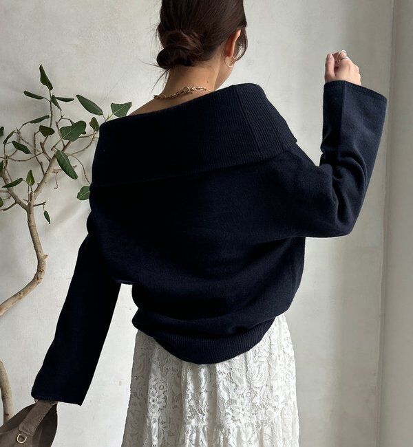  「オフタートルプルオーバー」|ニット・セーター|
