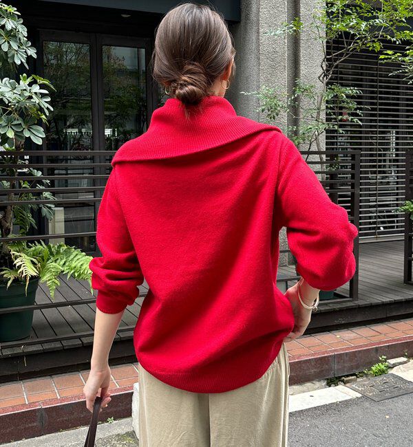 「オフタートルプルオーバー」|ニット・セーター|