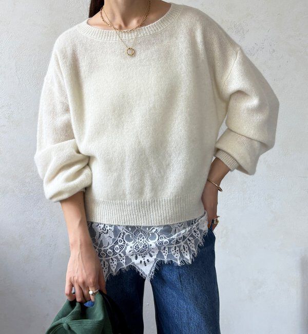  「ヤクウールプルオーバー」|ニット・セーター|