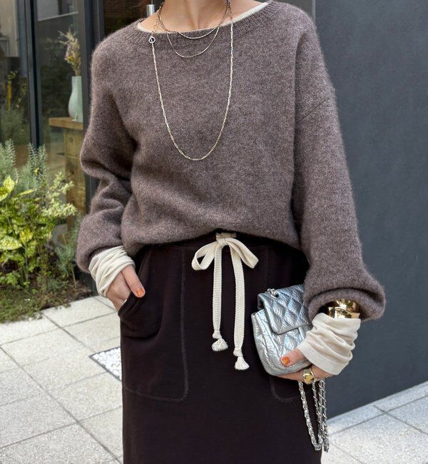  「ヤクウールプルオーバー」|ニット・セーター|