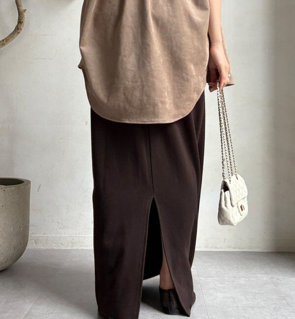  「【インフルエンサーOKOCHI企画】裏毛タイトスカート」|スカート|