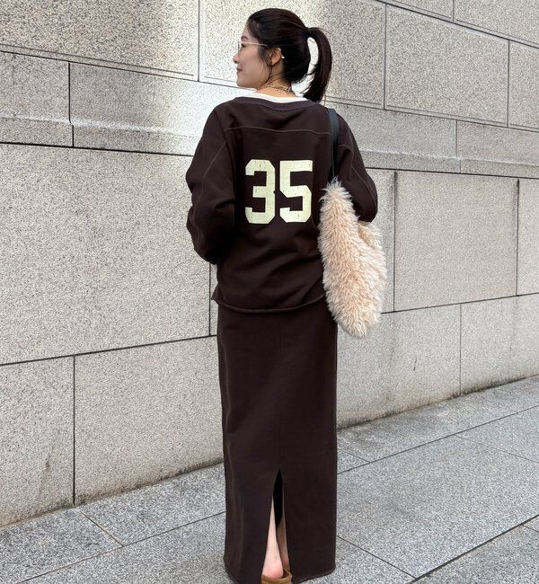  「【インフルエンサーOKOCHI企画】裏毛タイトスカート」|スカート|