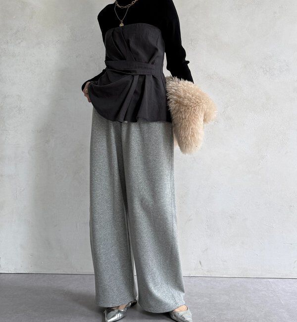  「ボンバーヒートスウェットパンツ」|チノ|