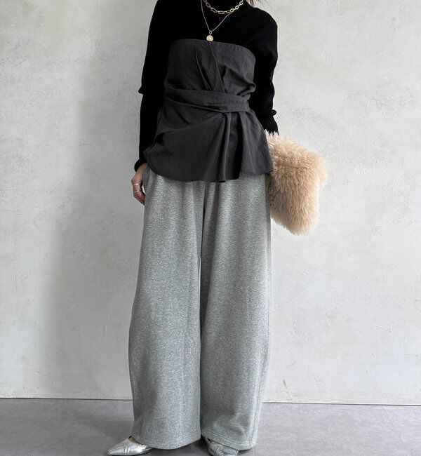  「ボンバーヒートスウェットパンツ」|チノ|