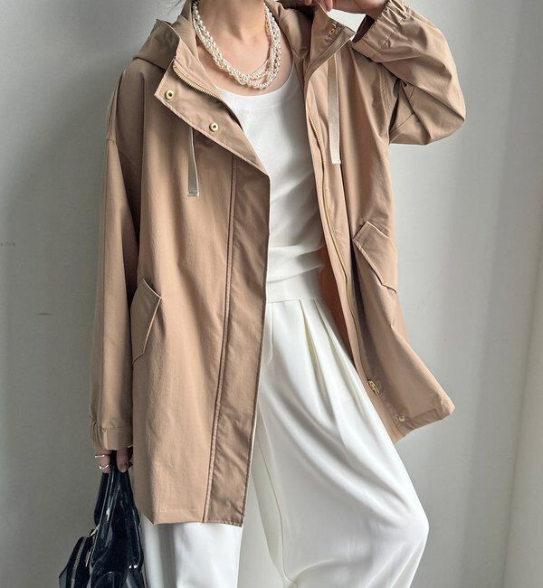  「【WEB限定/手洗いできる/撥水/軽量】サーブルクロス撥水マウンテンパーカー」|その他|