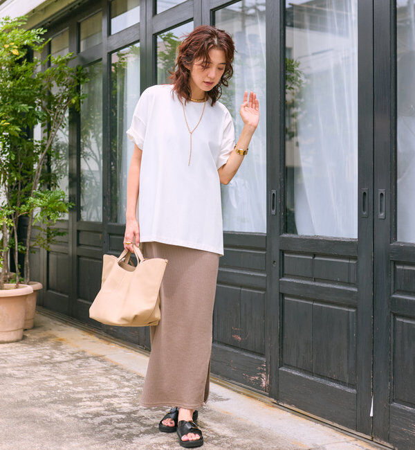  「【マイナス3kg/レビュー高評価☆】2WAYリブタンクワンピース」|ワンピース|