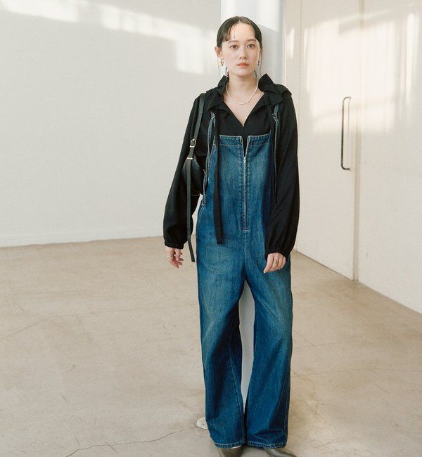  「【シーズン問わず使える】デニムサロペット」|ワンピース|