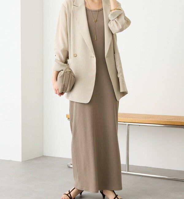  「予約【新色追加/ウォッシャブル】シアースラブオーバージャケット」|テーラードジャケット|