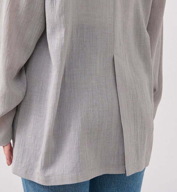  「予約【新色追加/ウォッシャブル】シアースラブオーバージャケット」|テーラードジャケット|