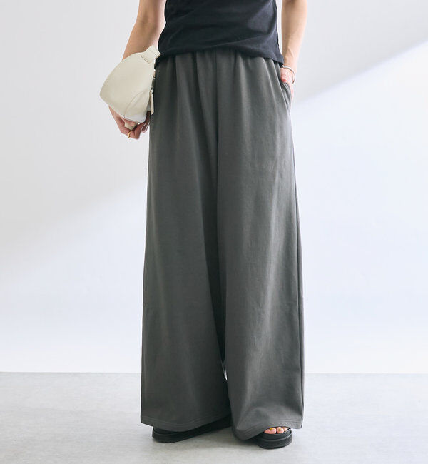  「【MONN.:.(モン)】スウェットワイドパンツ」|その他|