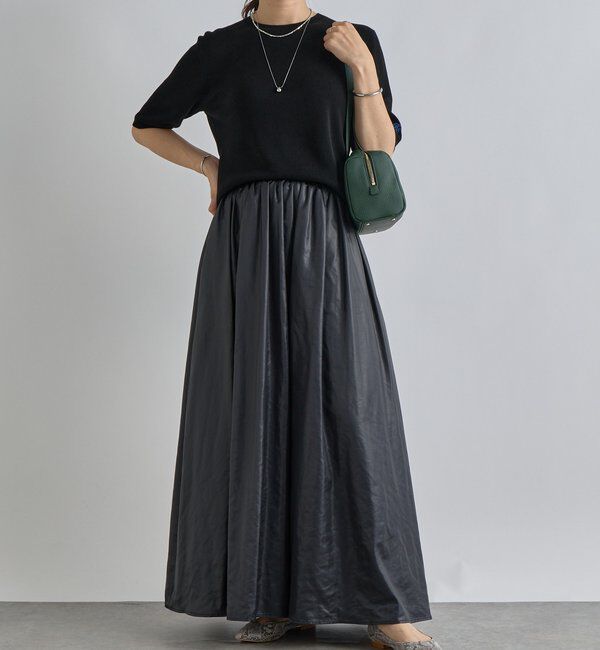  「【接触冷感】ゴブソデニットTee」|ニット・セーター|