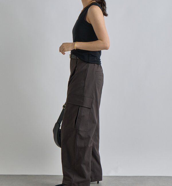  「【抜け感】チュールコンビタンク」|キャミソール|