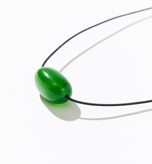  「【MONN.:.(モン)】GREENチョーカー」|ブローチ・コサージュ|