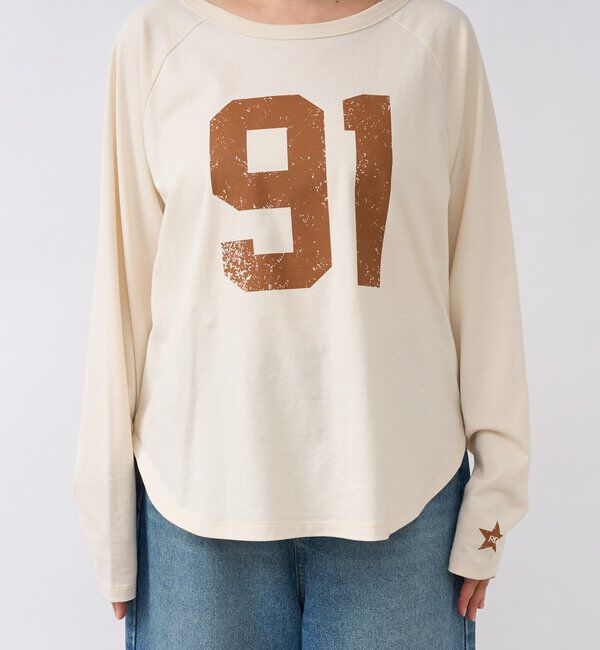  「【ロゴがキャッチー】Ninety-One ロンTee」|Tシャツ・カットソー|