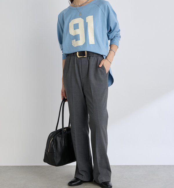  「【ロゴがキャッチー】Ninety-One ロンTee」|Tシャツ・カットソー|