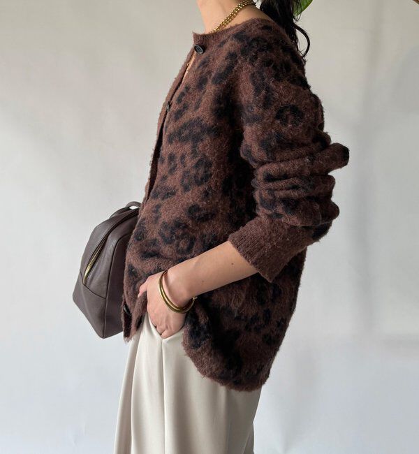  「レオパードシャギーニット」|ニット・セーター|