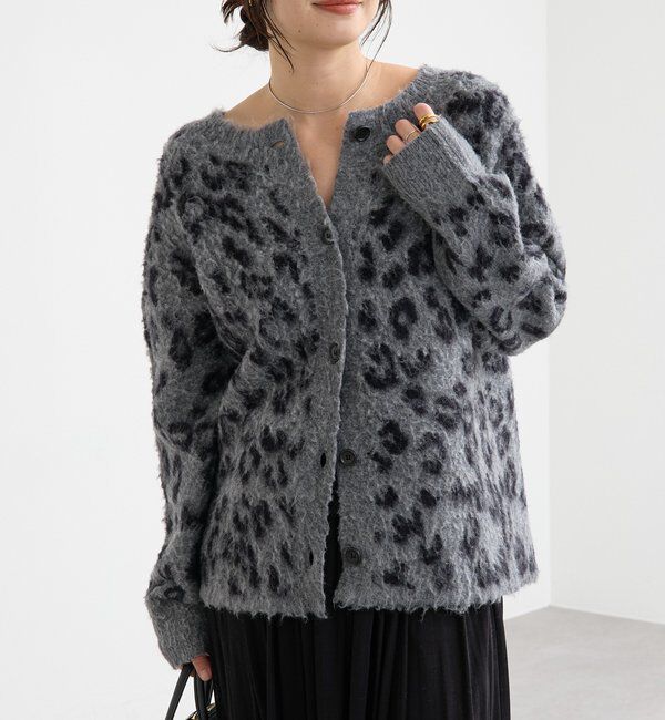  「レオパードシャギーニット」|ニット・セーター|