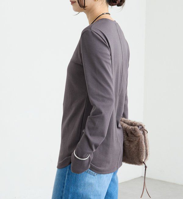  「MYSELFbyRD/PATCHING LONG TEE」|Tシャツ・カットソー|