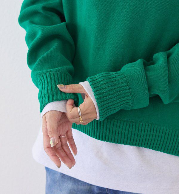  「【A・MONN(アモン)】Vネックニットプルオーバー」|ニット・セーター|