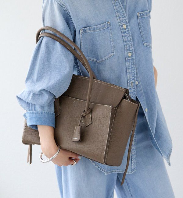  「【実用性抜群】フラップポケットトートバッグ」|クラッチバッグ|