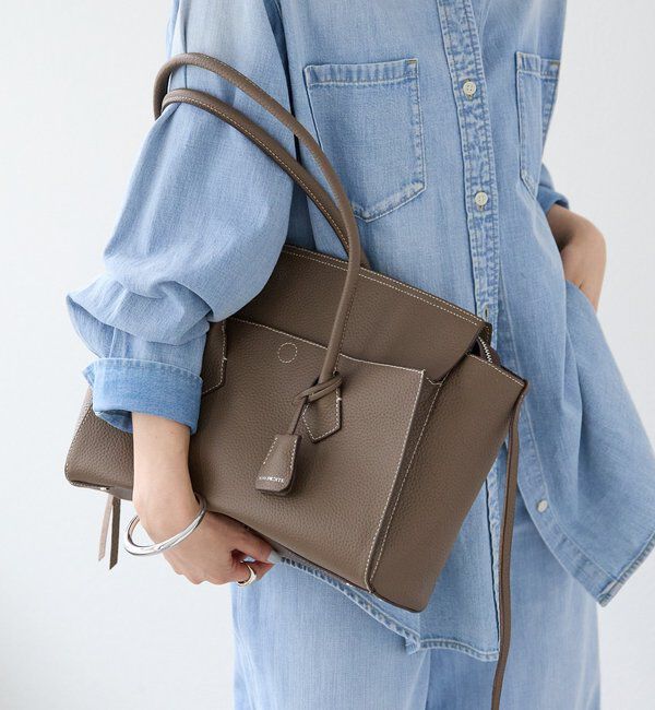  「【実用性抜群】フラップポケットトートバッグ」|クラッチバッグ|