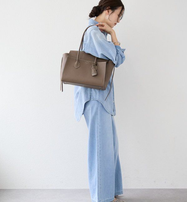  「【実用性抜群】フラップポケットトートバッグ」|クラッチバッグ|