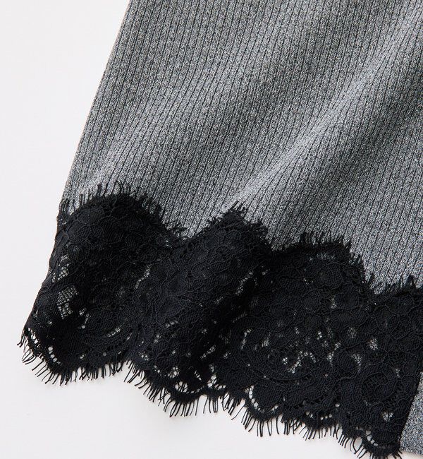  「【鮮度抜群】レーストリムカーディガン」|カーディガン|