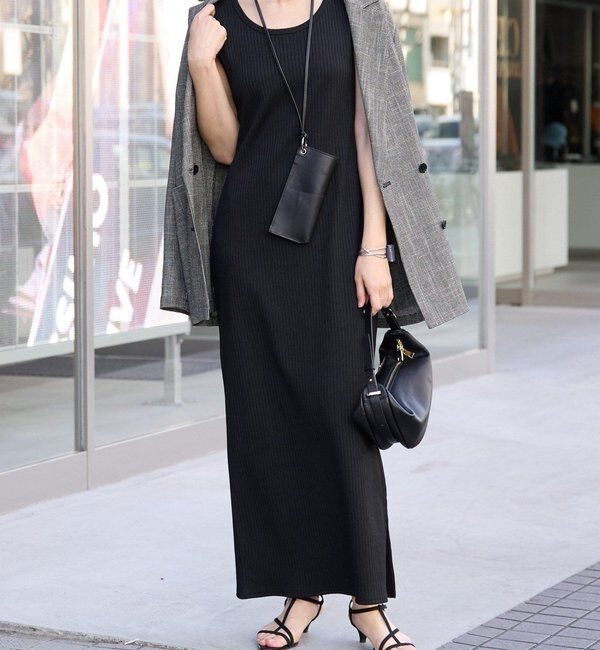  「【シリーズ累計販売数一万枚突破！】2WAYリブタンクワンピース」|ワンピース|