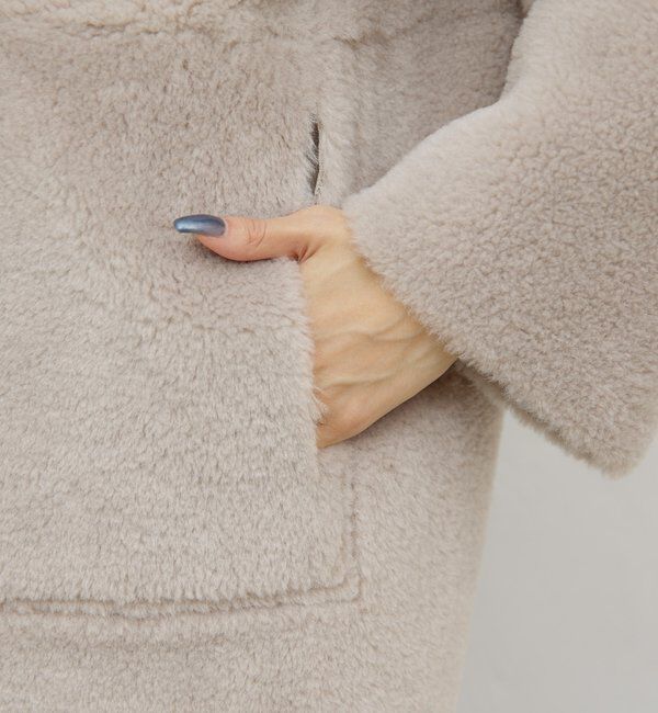  「【2way】リバーシブルフェイクムートンコート」|その他|