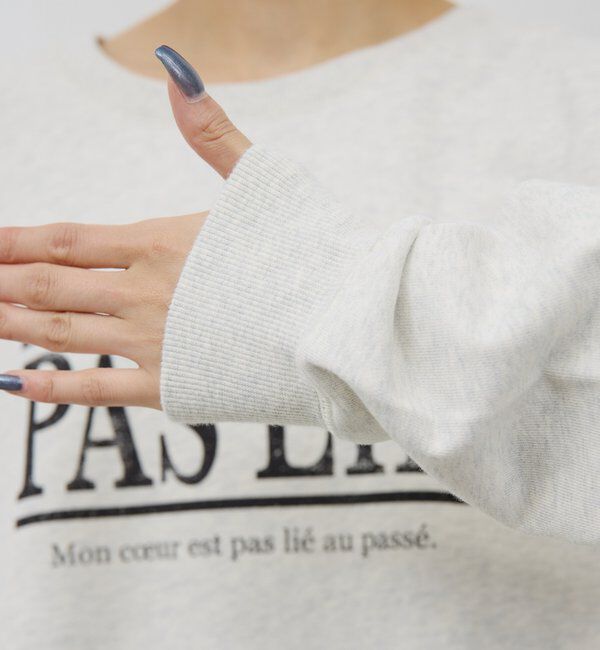  「PASLIEロゴスウェット」|Tシャツ・カットソー|